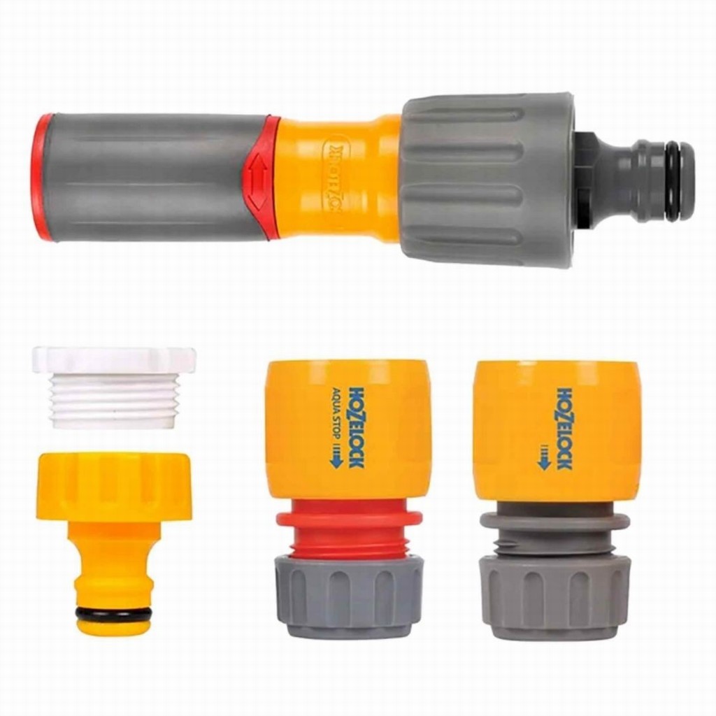 Hozelock 3-in-1 Fittings and Nozzle Grab Bag