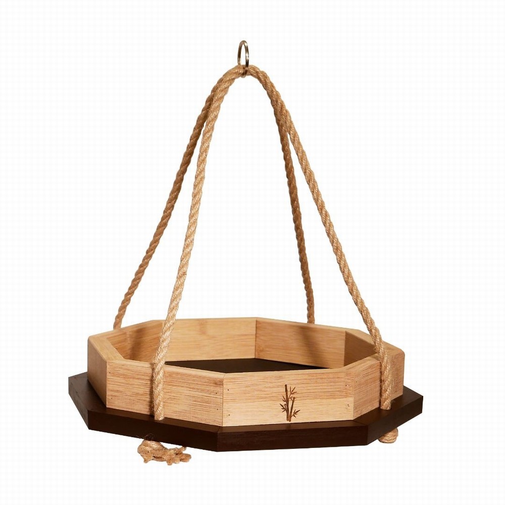 Ultimate Renewable® BAMBOO Contemporary Octagon Platform Feeder