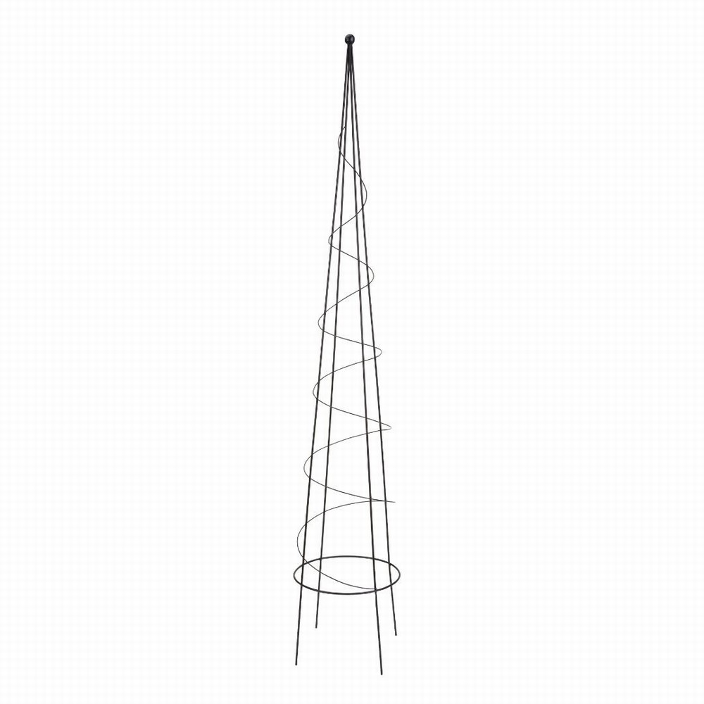 Spiral Obelisk 152cm - Black