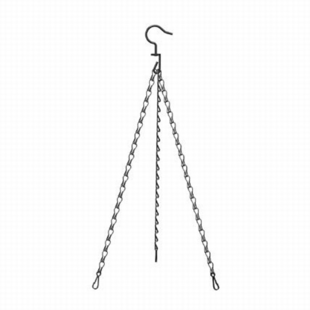 Replacement Chain with Swivel Hook for 12-14in Hanging Baskets