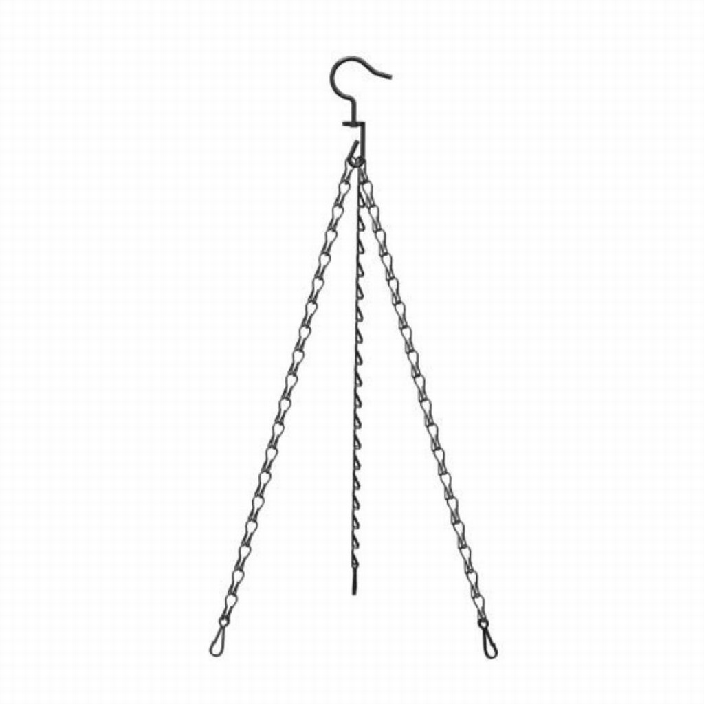 Replacement Chain with Swivel Hook for 16-18in Hanging Baskets
