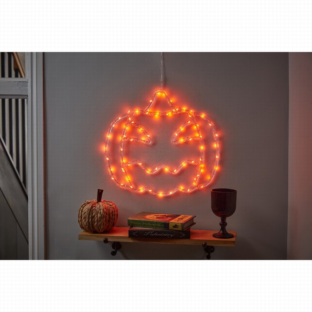 Halloween InLit LED Jack-O'-Lantern Decoration 40cm Warm White