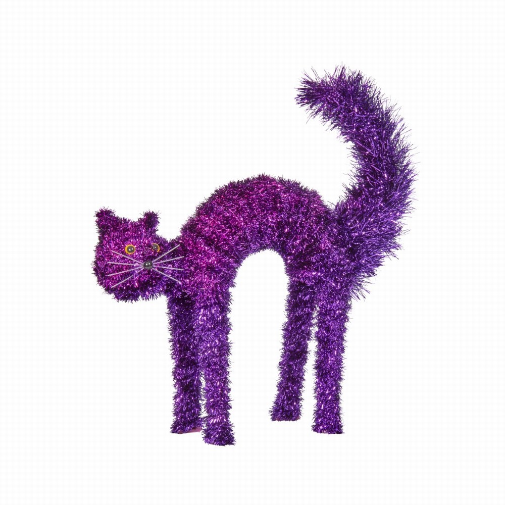 Halloween Scaredy-Cat Purple 41.5cm