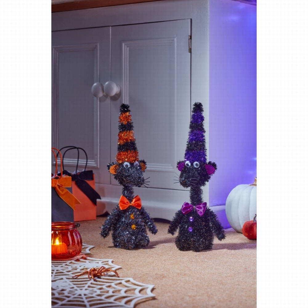 Halloween Spooky Rat Decoration 27.5cm