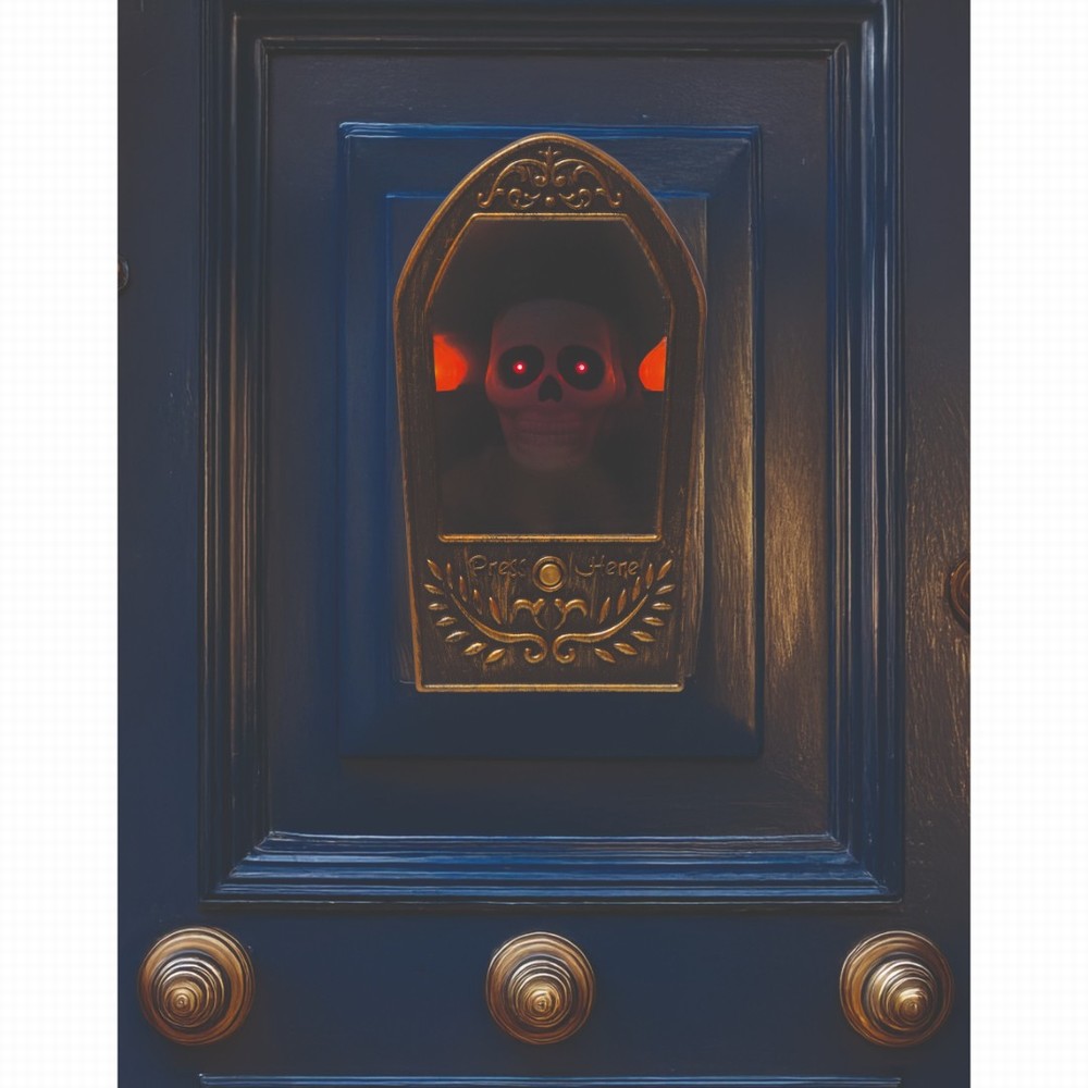 Halloween Ghostly DoorBell 19cm