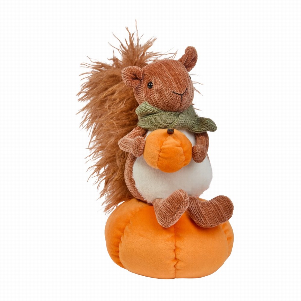 Autumn Decor Cyril-Kin Plush Squirrel Decoration 26cm