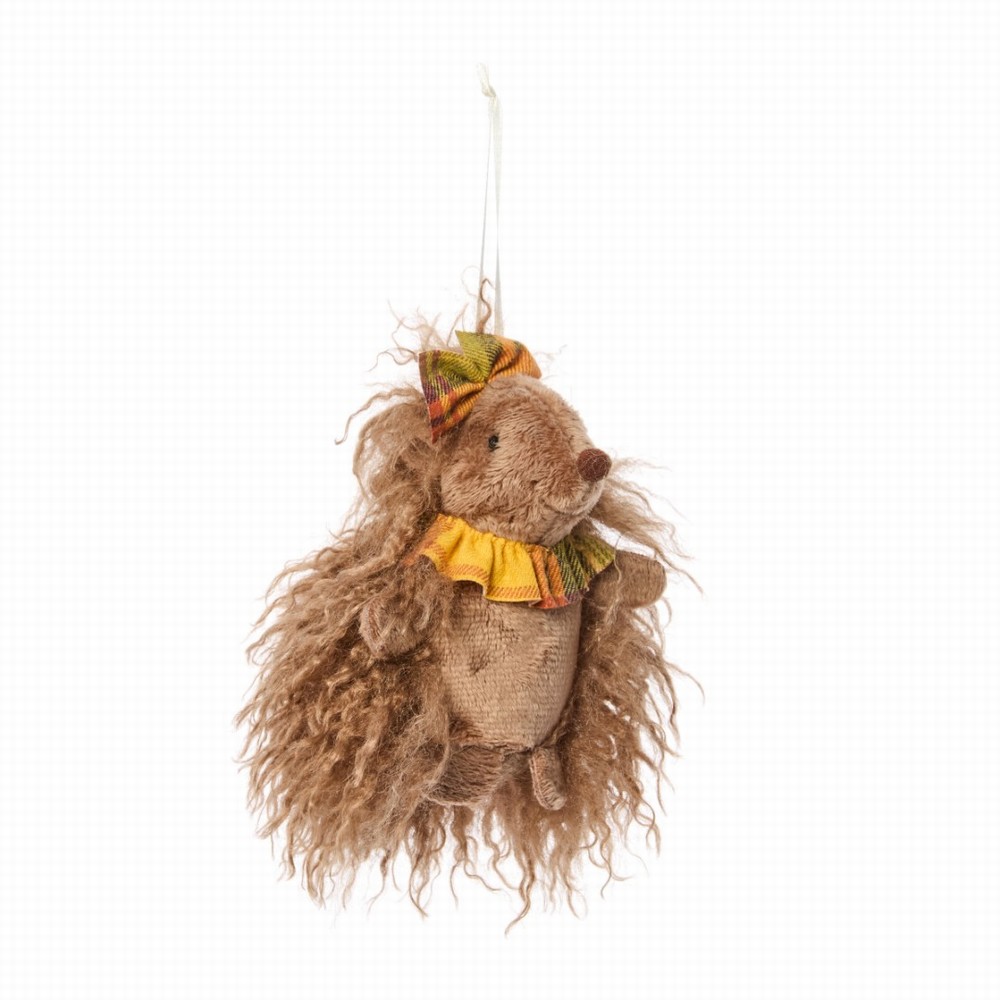 Autumn Decor Mrs Hedge Hanging Decoration 13cm