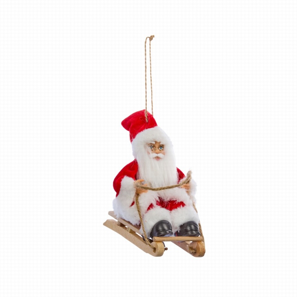 Three Kings Sleigh Santa Christmas Tree Decoration 15cm