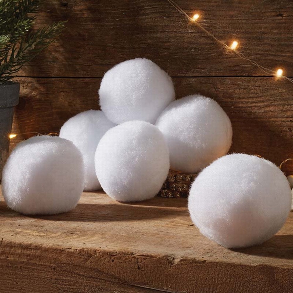 Three Kings 8cm Snowballs Pack of 6