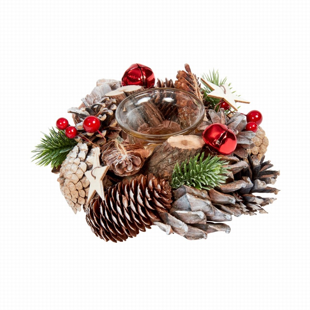 Three Kings FrostStar Solo Candle Holder 15cm