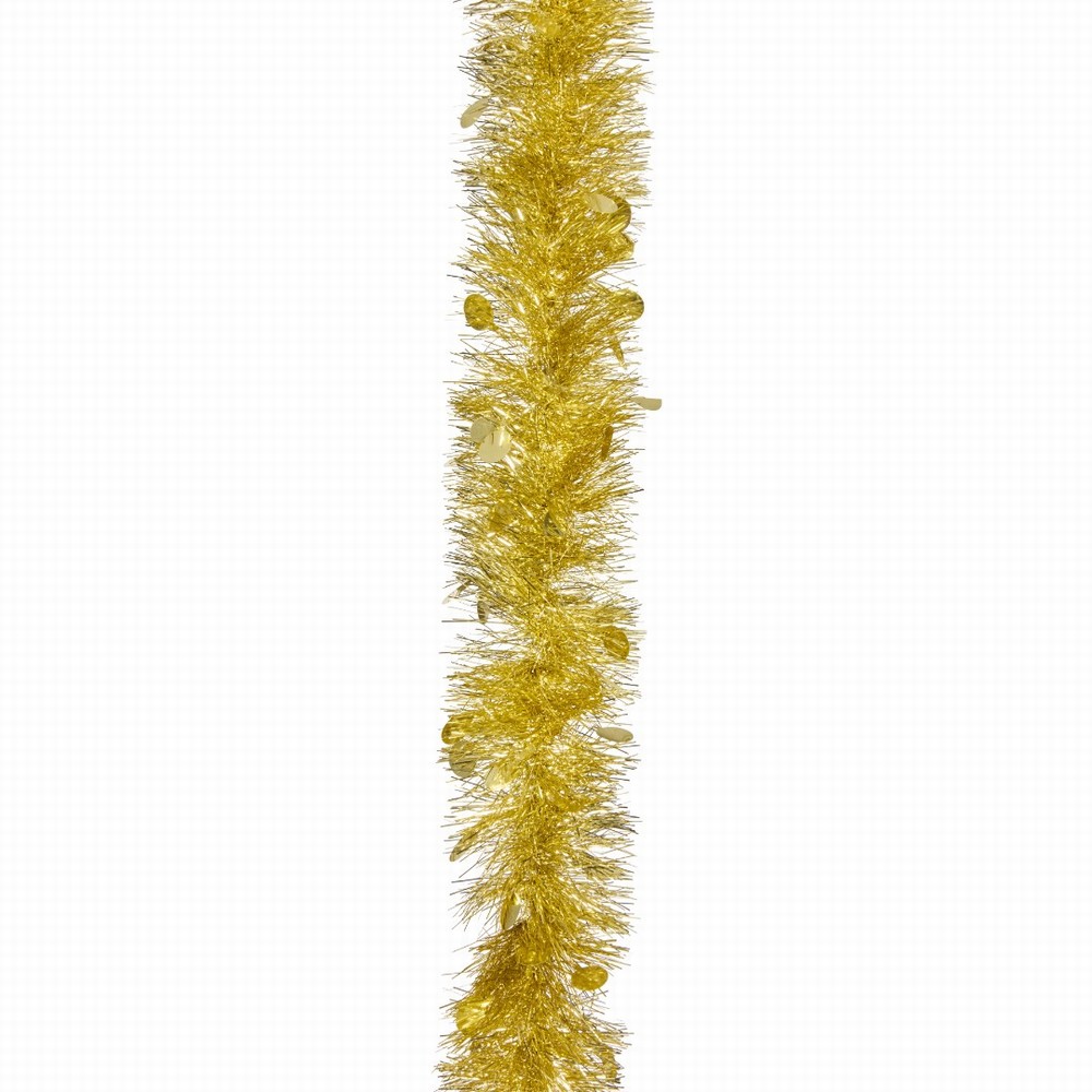 Three Kings 2m Gold X-Bling Tinsel Bauble Streamer, Dia 15cm