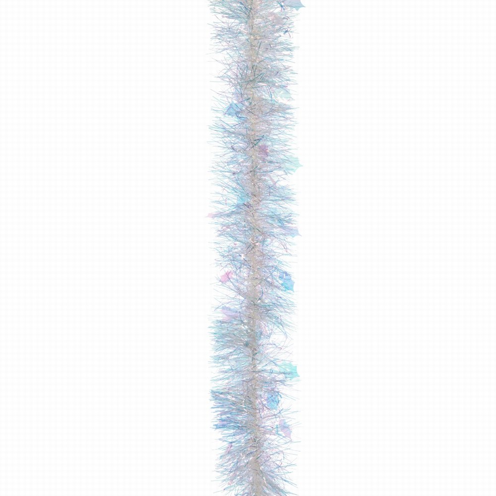 Three Kings 2m Iridescent Luxury Tinsel Garland, Dia 15cm
