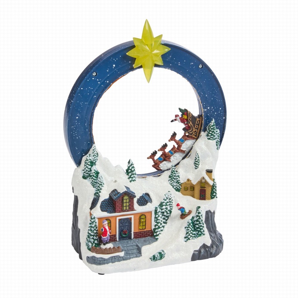 Three Kings Around The World SantaScene, SnowScene 28.7cm