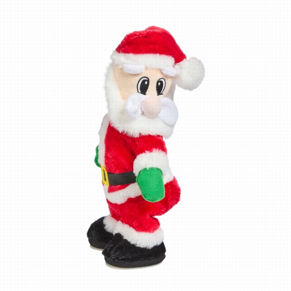 Three Kings Dancing Twerky Santa Decoration 35cm
