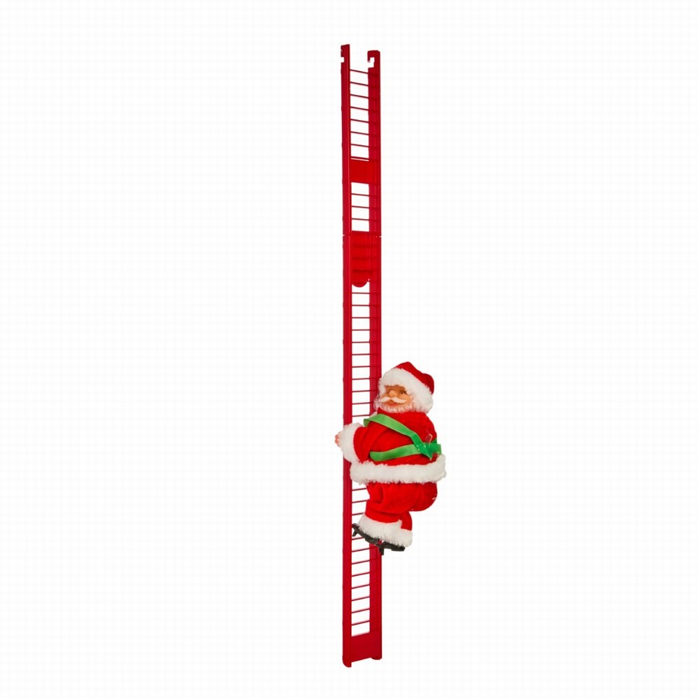 Three Kings Ladder-Climbing Santa 20cm