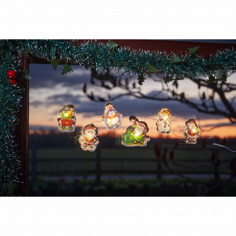 Three Kings InLit Santa & Friends Gel Sticker Set Multicolour