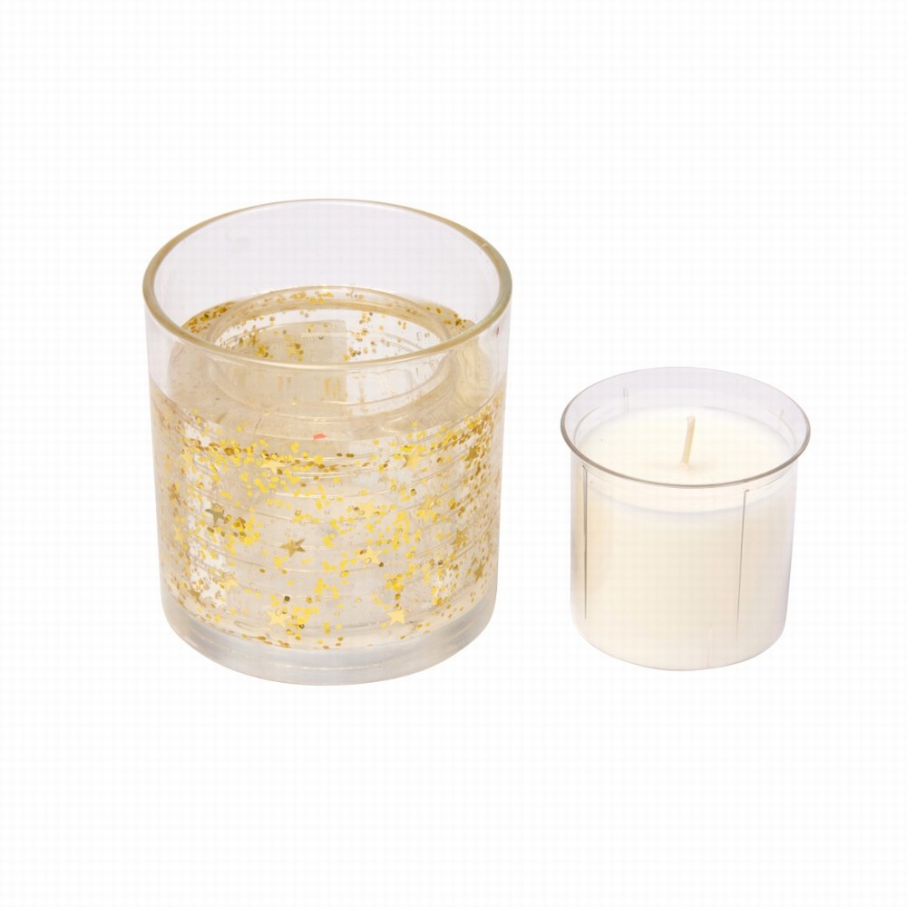Outside In Santé Martini Candle - Gold 19.5cm