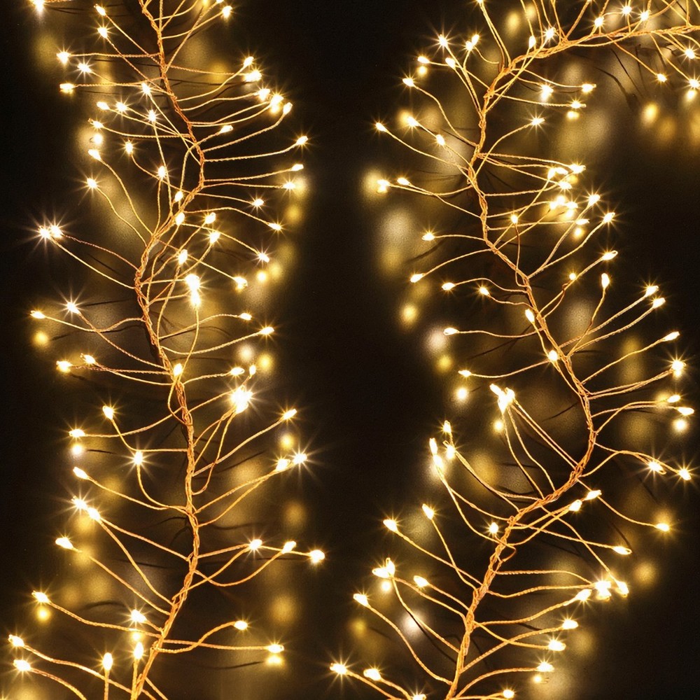 NOMA 720 LED Copper Wire Micro Cluster Lights - Warm White