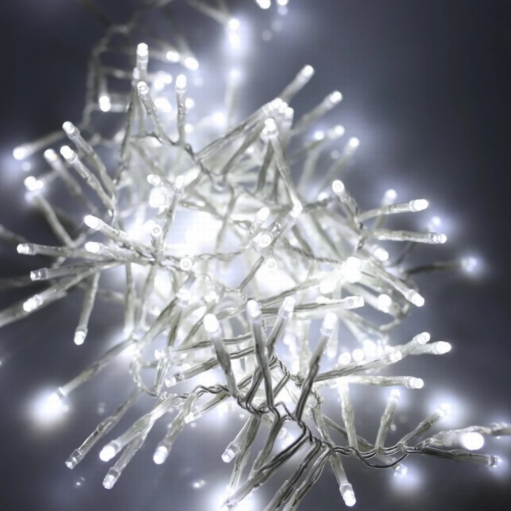 NOMA 960 LED Multifunction Cluster Lights Clear Cable - White