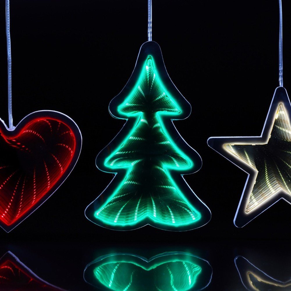 NOMA Small Infinity Festive Suction Cup Lights